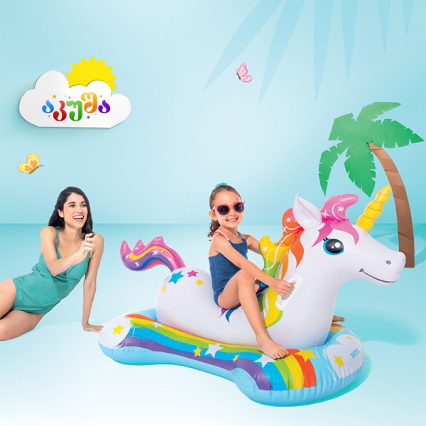 გასაბერი უნიქორნი - INTEX