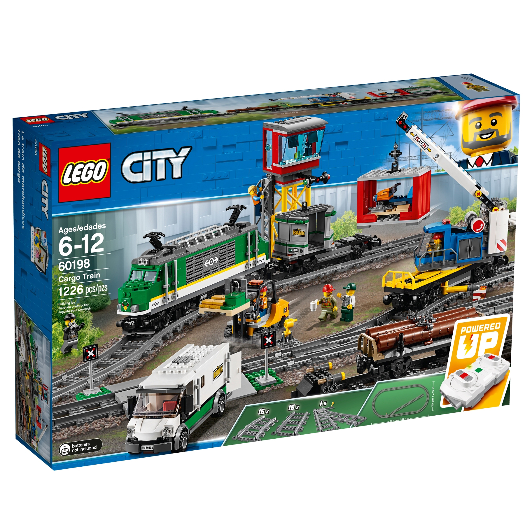 LEGO City სატვირთო მატარებელი (60198)