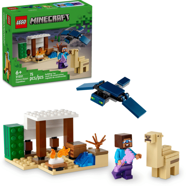 LEGO Minecraft სტივის უდაბნოს ექსპედიცია