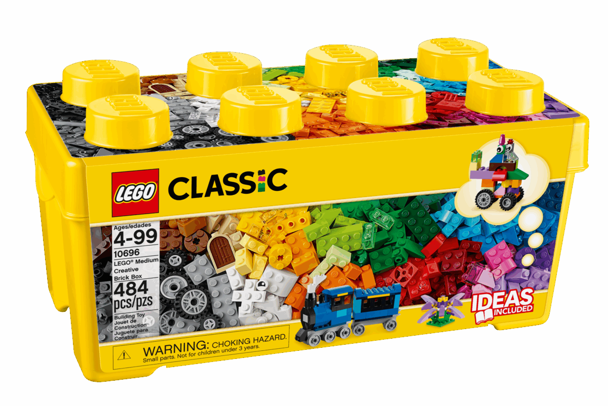 LEGO შემოქმედებითი კუბების ნაკრები LEGO შემოქმედებითი კუბების ნაკრები